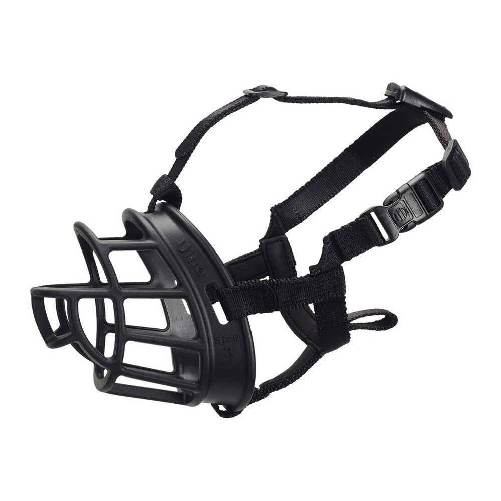 Muzzle Company of Animals Baskerville Ultra Black (5 x 22 cm) - Majpet