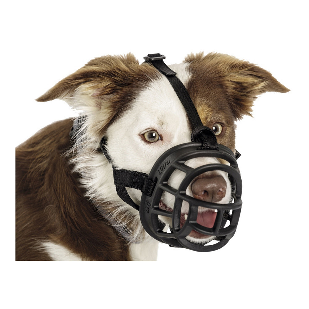 Muzzle Company of Animals Baskerville Ultra Black (5 x 22 cm) - Majpet