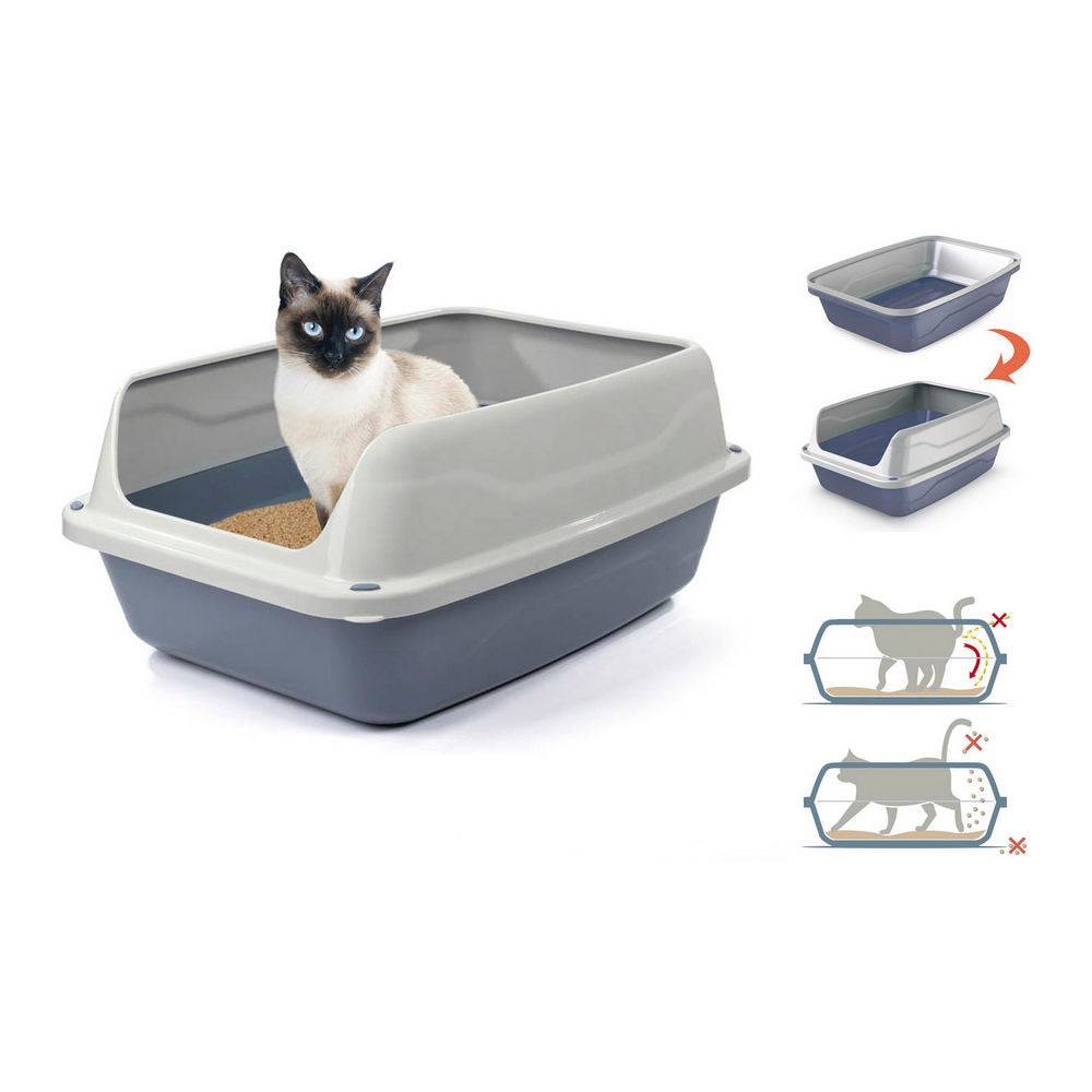 Cat Litter Box Georplast Sonic (56 x 40 x 24 cm) - Majpet
