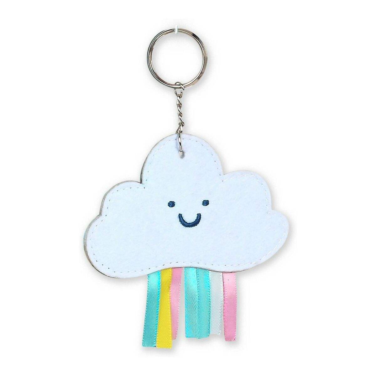 Keychain Glow Lab Nube Light Blue - Majpet