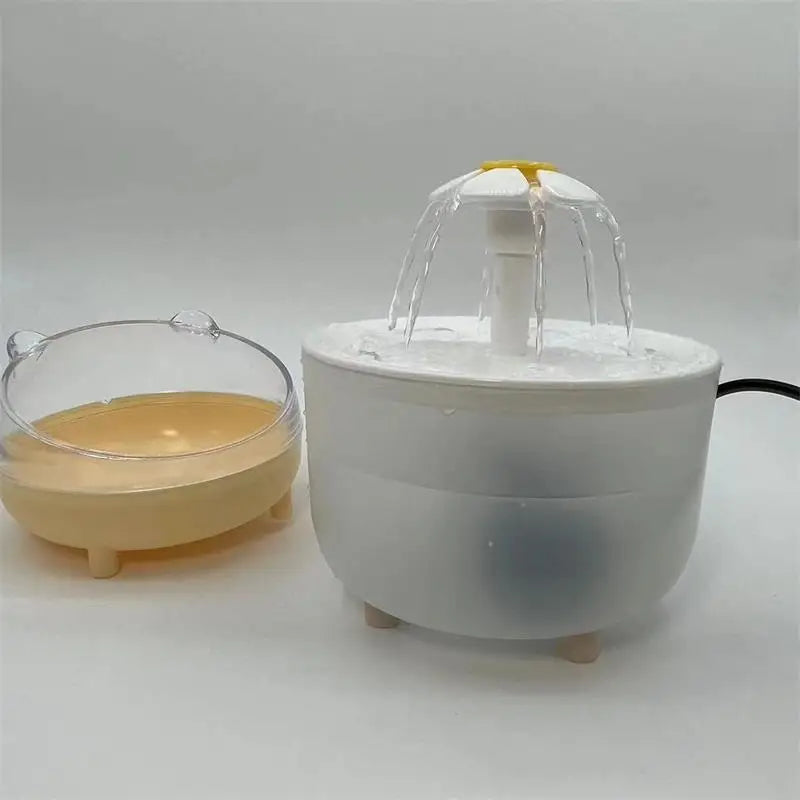 Pets Water Fountain Auto Filter USB Electric Mute Cat Drinker Bowl - Majpet
