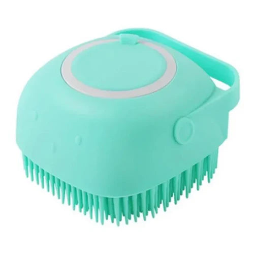 Bathroom Puppy Big Dog Cat Bath Massage Gloves Brush Soft Safety - Majpet