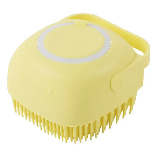 Bathroom Puppy Big Dog Cat Bath Massage Gloves Brush Soft Safety - Majpet