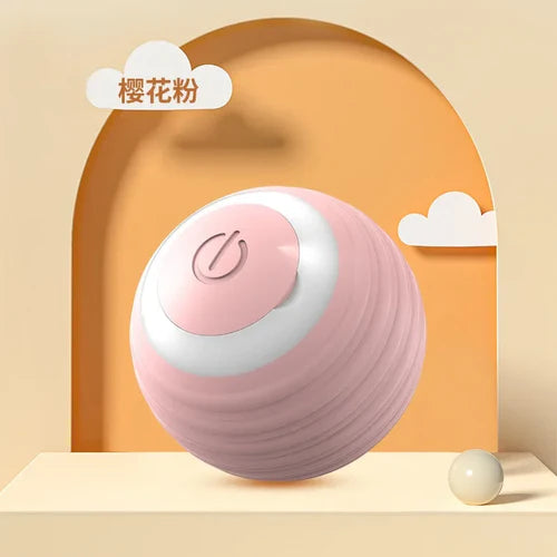 Cat Interactive Ball Smart Pet Cat Toys Indoor Automatic Rolling Magic - Majpet