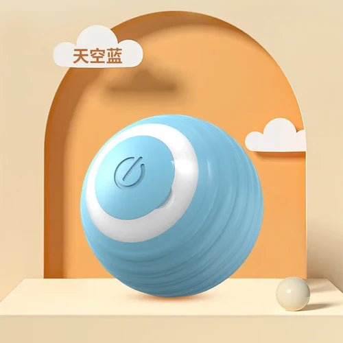 Cat Interactive Ball Smart Pet Cat Toys Indoor Automatic Rolling Magic - Majpet