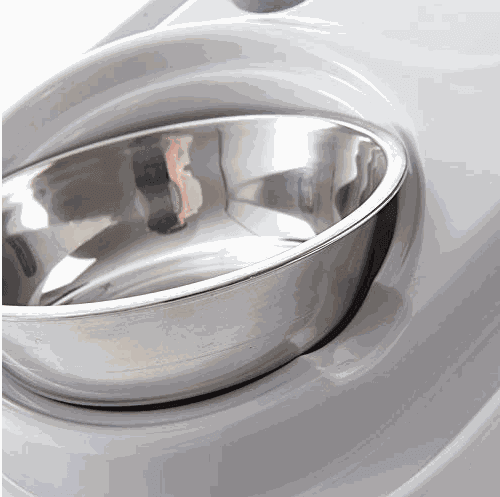 Stainless Steel Pet Bowls with Automatic Water Bottle - Majpet