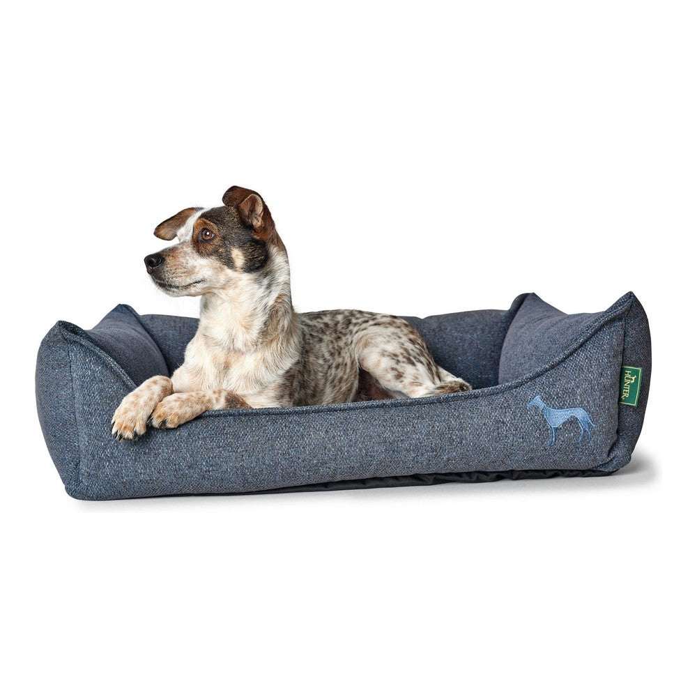 Dog Sofa Hunter Prag Blue 90 x 70 cm - Majpet