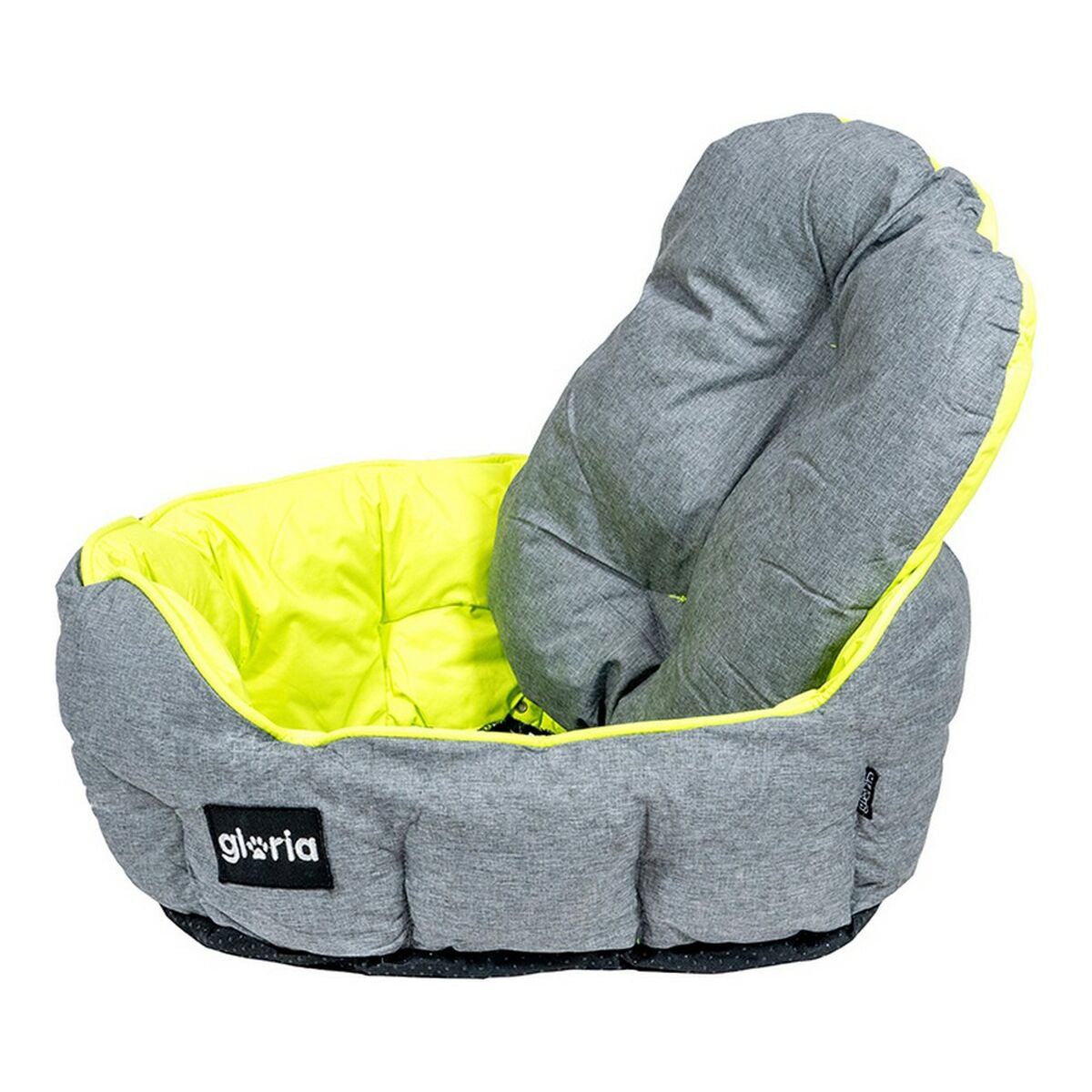 Bed for Dogs Gloria QUARTZ Grey Green (60 x 50 cm) - Majpet