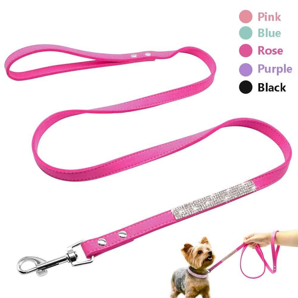 Fashion Rhinestone Dog Leash - Majpet