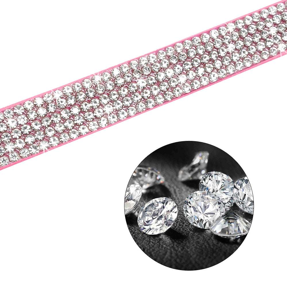 Fashion Rhinestone Dog Leash - Majpet