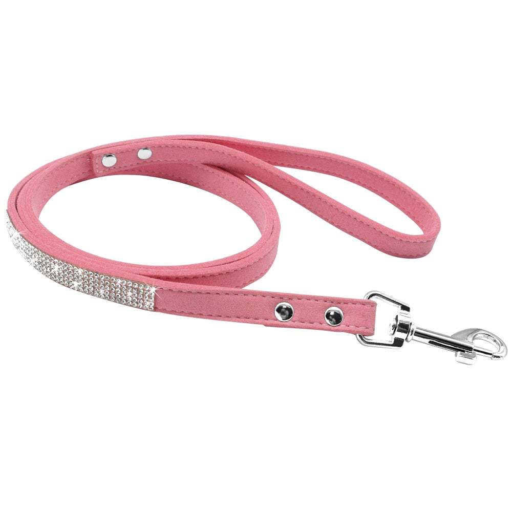 Fashion Rhinestone Dog Leash - Majpet