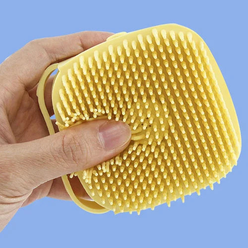 Bathroom  Puppy Big Dog Cat Bath Massage Gloves Brush Soft Safety - Majpet