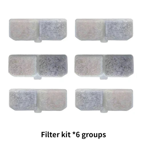 3L Cat Water Fountain Auto Recirculate Filter Large Capacity Filtring - Majpet