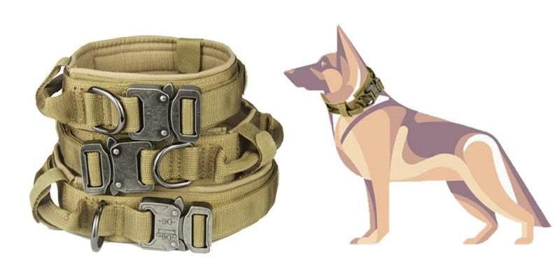 Durable Military Tactical Dog Collar - Majpet