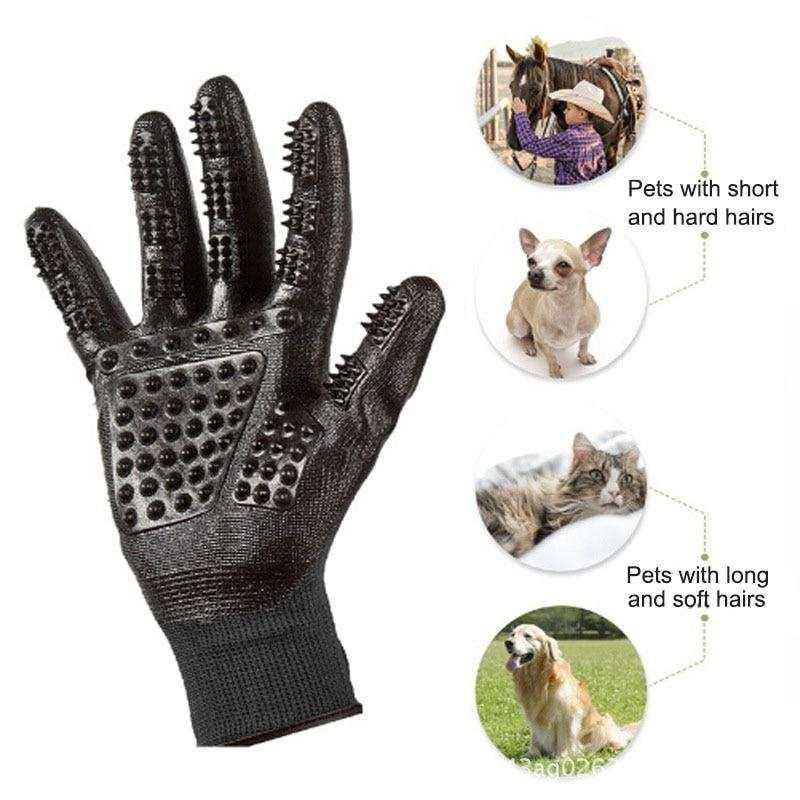 Pet Grooming Gloves - Majpet